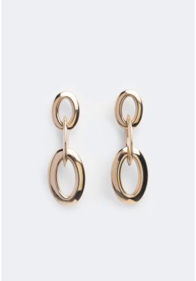 Metallic Intertwined Earrings