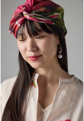 Floral Printed Turban