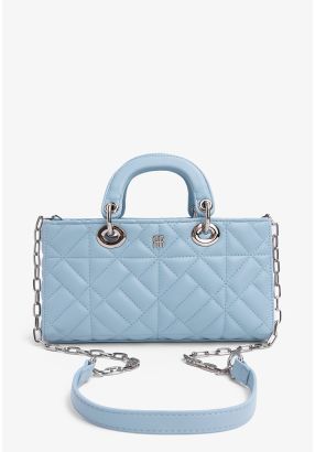 Embellished Quilted Handbag