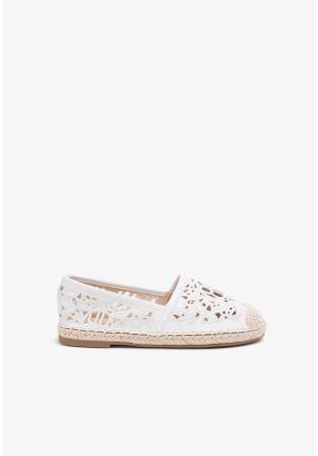 Floral Embroidered Espadrilles