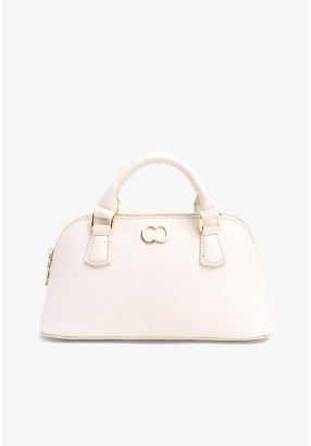 Solid Classic Handbag