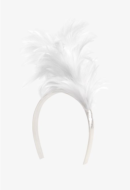 Iconic Faux Feathers Headband