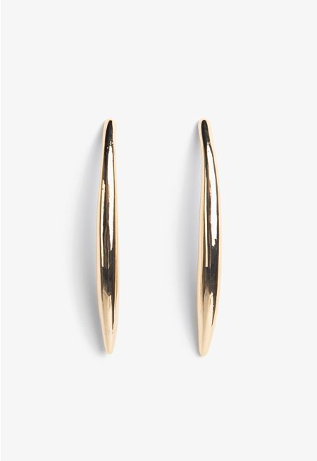 Long Metallic Earrings