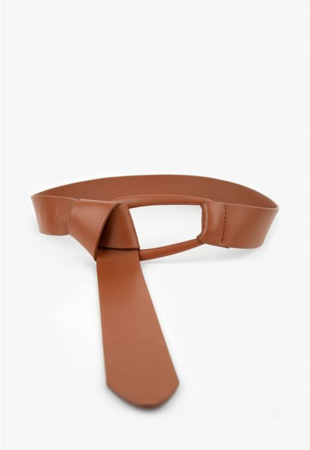 Metallic Horseshoe Belt